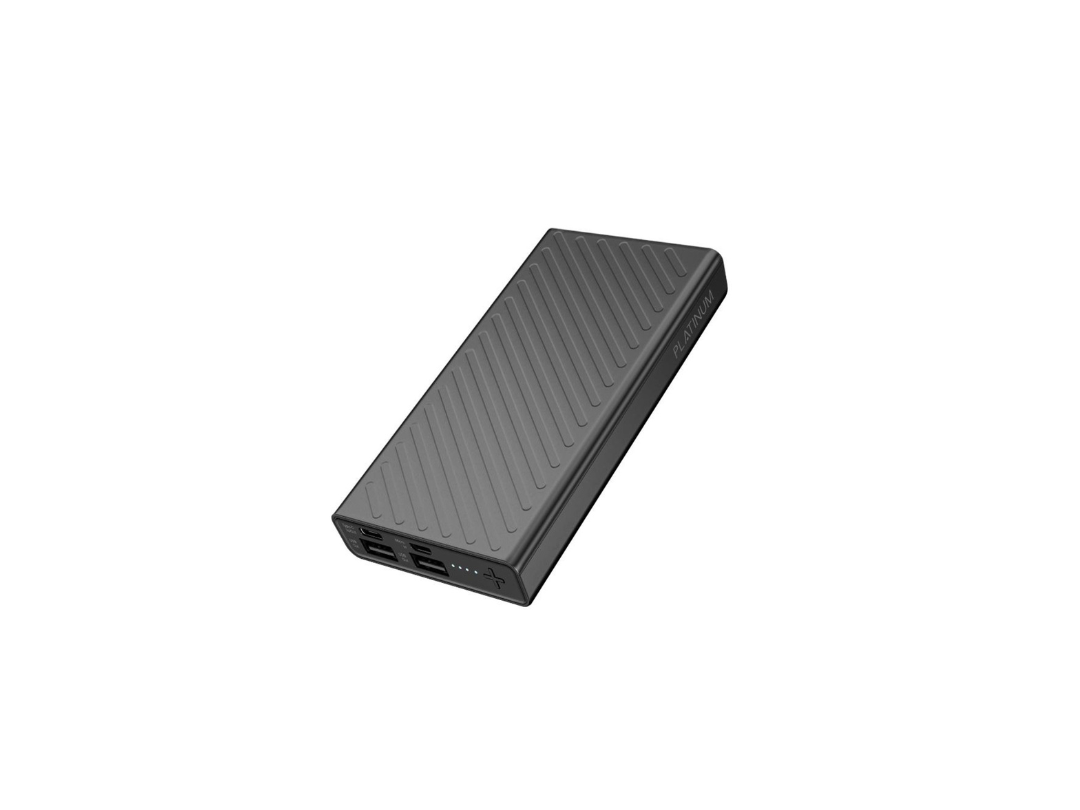 Buy Platinum 10000mAh FLARE Series Power Bank - Black in Qatar Buy Platinum 10000mAh FLARE Series Power Bank - Black in Qatar